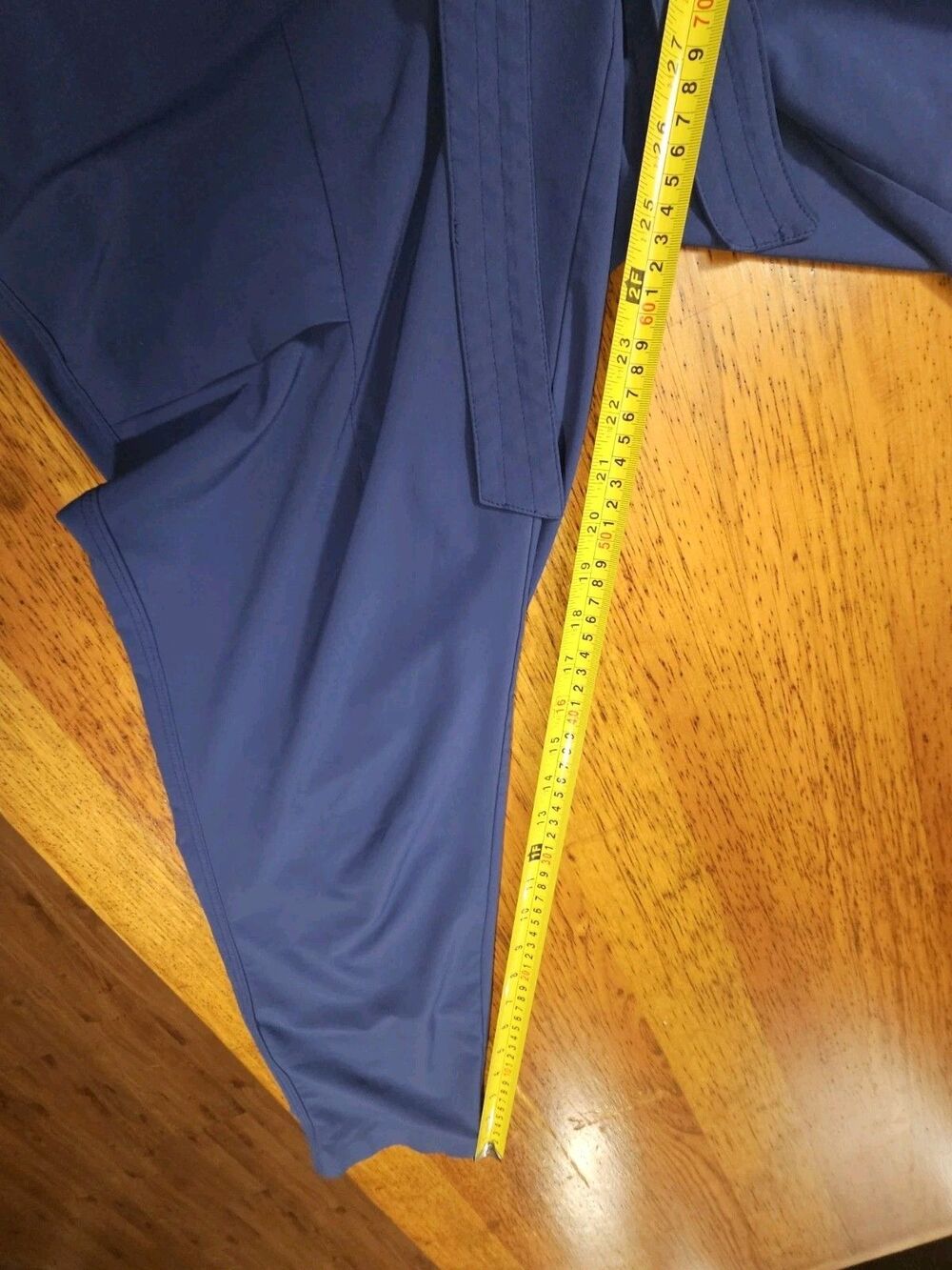 Athleta Pants Womens Skyline Pant Size 6 Blue Athleisure Wrinkle Resistant EUC - Picture 7 of 10